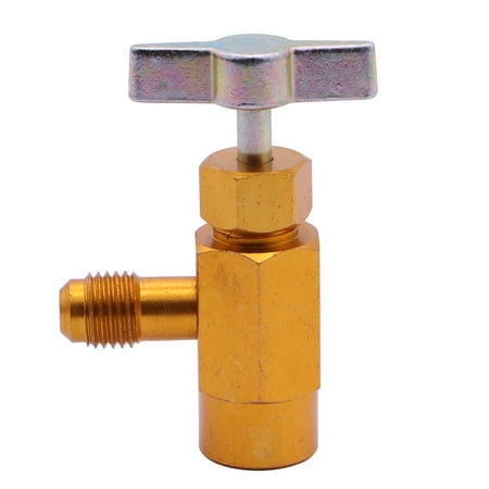 

Can Tap AC Refrigerant Tap Thread Tool Brass Can Bottle Tap Opener Dispensing for 1/2 Threads