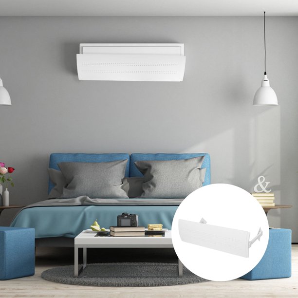 unbranded 1Ud Pantalla Anti Viento Para Aire Acondicionado Interior Resistente Y Fácil