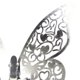 thumbnail image 2 of 50 piezas de tarjetas de lugar de mesa con forma de mariposa, marcadores de bebidas, tarjetas de asiento huecas Plata, 2 of 9