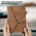 thumbnail image 4 of Tablet For Funda Samsung Galaxy Tab S9 FE Plus Case 12.4" Leather Wallet Flip Cover For Galaxy Tab S9 S8 Plus S7 Fe Case Coque black Tab S8 (11 inch), 4 of 6