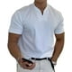 thumbnail image 1 of Conationfirm Camisa para hombre, camisetas ajustadas con cuello en V, camisetas deportivas para entrenamiento de gimnasio, 1 of 7