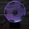 thumbnail image 3 of LINLIN LED Night Light, 3D Visualization Amazing Optical Illusion 7 Color Changing Touch Button USB Powered Home Decor Lamp Desk Lamp Gift for Kids Christmas, 3 of 7