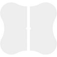 thumbnail image 4 of 24"OD x 1"ID x 8 1/4"C x 1"P Luna Architectural Grade PVC Contemporary Ceiling Medallion, Two Piece, 4 of 11