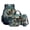 Bear Forest Galaxy, variant on Xixirimido Dinosaur Fossil Green Camouflage Kids School Bags with Insulated Lunch Box Pencil Case Water Bottle Holder 17 Inch Large Capacity School Backpack 4 Pcs Set for Boys Girls