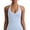 #Sky Blue, variant on Women's Seamless Backless Yoga Tank Top with Front Panel & Push-Up Padding for Fitness Pilates Yoga,Coffee,Size L,Women's Plus ,Young Adult Tops