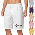 thumbnail image 2 of CHENge Board Shorts Men's Fashion Tropical Print Quick-Dry Beach Swimming Shorts with Pockets Anti-Chafe Beach Shorts Bathing Suits, 2 of 4