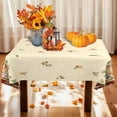 thumbnail image 4 of Rectangle Fall Tablecloth Table Cloth Thanksgiving Pumpkin Table Cover for Fall Thanksgiving Party, 60 x 84 Inch, 4 of 6