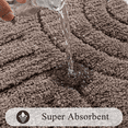 thumbnail image 2 of Bathroom Rugs Sets 4 Piece, Super Soft and Absorbent Non Slip Microfiber Toilet Bathroom Mats, 2 of 14