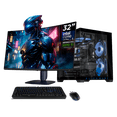 thumbnail image 1 of PC Gamer Completa Xtreme PC Gaming ALIENWARE NVIDIA GeForce RTX 5070 Ti Intel Core Ultra 9 285 32GB DDR5 SSD 2TB Monitor 32 180Hz Sistema Liquido WIFI gaming competitivo y streaming, 1 of 6