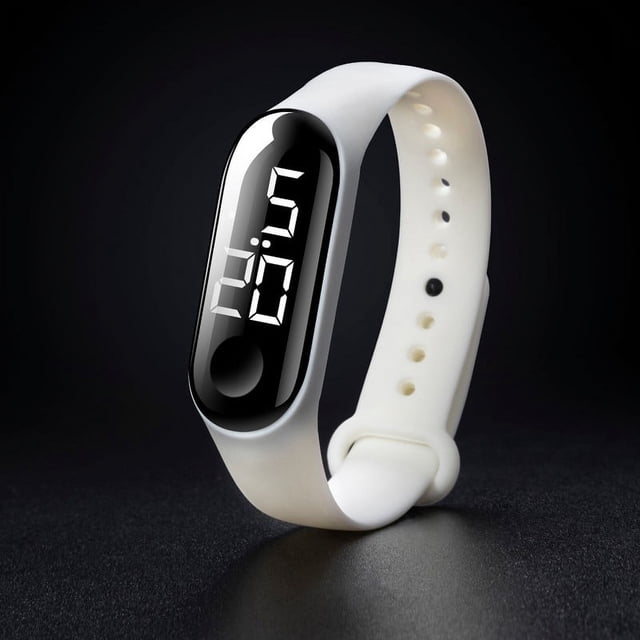 WIFKLSIIPG Montres Sport Lumineuses à Capteur LED pour Hommes et Femmes