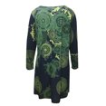 thumbnail image 5 of DPTALR Robe d'Été Vintage Rétro Décontractée pour Femme à Manches Longues, Col en V, à Imprimé Floral, 5 of 5