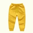 thumbnail image 2 of BLVB Unisex Toddler Jogger Pants Kids Cotton Elastic Waist Winter Little Boys Girls Sweatpants Pants 12M-10Years, 2 of 4