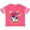 Football Pink and White, variant on Inktastic My Nana Loves Me Penguin Boys or Girls Toddler T-Shirt