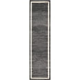 thumbnail image 3 of Unique Loom Del Mar Collection Area Rug - Maria (2' 7" x 10' Runner Black/Ivory), 3 of 7