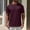 #Purple, variant on DPTALR George Men's Short Sleeve Crew Neck T-Shirts,Lightweight Moisture Wicking Cooling Casual Basic Tees,Purple,Big and Tall Men XXXXL
