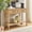 Camel, variant on Safavieh Samantha Traditional 2 Drawer Solid Wood Console Table, Camel
