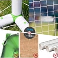 thumbnail image 2 of 6'X4' Soccer Goal for Backyard Kids Portable Soccer Net with High-Strength Nets, Ground Stakes, Eight-Shaped Clasp, Strong PVC Frame & Weather Resistance Excellent Soccer Field Equipment, 2 of 6