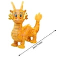 thumbnail image 2 of BallsFHK 2024 Year Of The Dragon Mascot Chinese Dragon Satin Doll New Year Rag Doll Annual Celebration Small Doll Plush Toys, 2 of 4