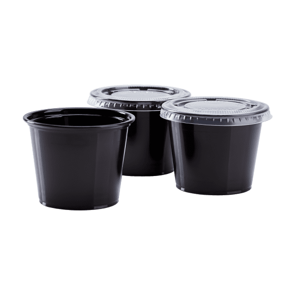 Karat 4 Oz Clear PP Portion Cups – Case Of 2500, Perfect For Sauces, Dressings & To-Go Items