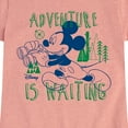 thumbnail image 3 of Disney - Adventure Is Waiting - Toddler & Youth Girls Short Sleeve Graphic T-Shirt, 3 of 5