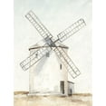 thumbnail image 2 of Harper, Ethan 19x24 Black Ornate Wood Framed with Double Matting Museum Art Print Titled - European Windmill I, 2 of 4