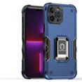 thumbnail image 2 of Bemz Phone Case for iPhone 15 Plus with Tempered Glass Screen Protector, Camera Protection Heavy Duty Shockproof Protection Magnetic Mount Stand Cover (Cobalt Blue), 2 of 6