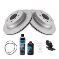 thumbnail image 3 of TRQ Rear Brake Pad & Rotor Kit BKA37044 Fits Select 2007-2013 BMW 328i , 2009-2013 BMW 328i xDrive , 2007-2008 BMW 328xi, 3 of 4