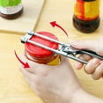 thumbnail image 3 of 2026 New Jar Opener for Weak Hands, Adjustable Stainless Steel Can Opener, Jar Gripper Tight Lid Opener, Kitchen Gadgets, Easy Jar Opener for the Elderly and Kids (9In-1Pc-Box Packed), 3 of 11