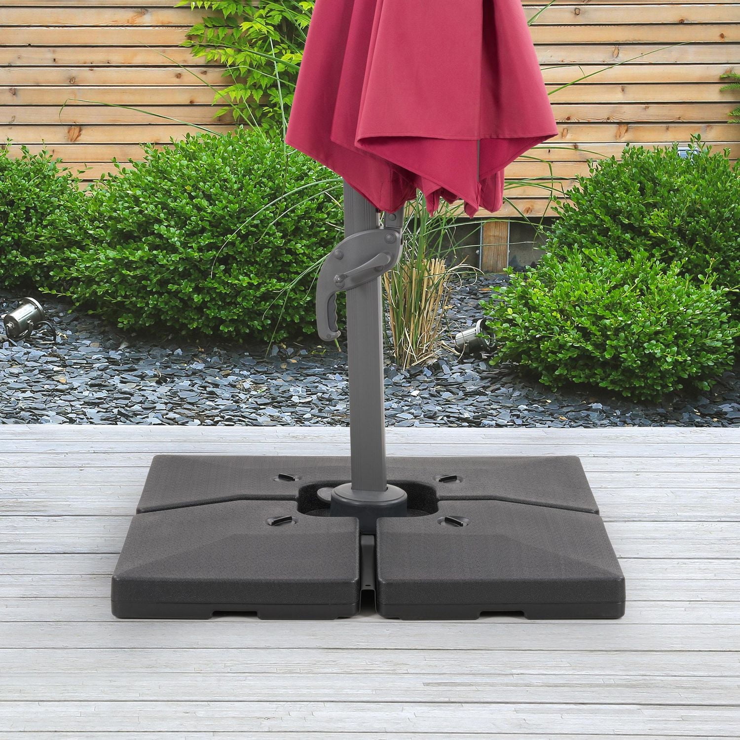 CorLiving Deluxe Patio Base for Heavy and Offset Umbrellas