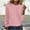 Pink, variant on Qulqfy Women Pullover Sweaters Black Knitting Cotton Tunic Fall Casual Sweaters Womens Light Tops L