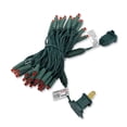 thumbnail image 2 of 50 Count 5MM Wide Angle Led Christmas Lights Set,Outdoor Led String Lights for Garden Patio Christmas Trees Lighting Decoration,17 Feet Green Wire(Red Color), 2 of 7
