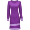 thumbnail image 2 of Daphne Costume for Adult Women's Purple Mini Dress Costumes with Cosplay Accessoires Set, 2 of 4