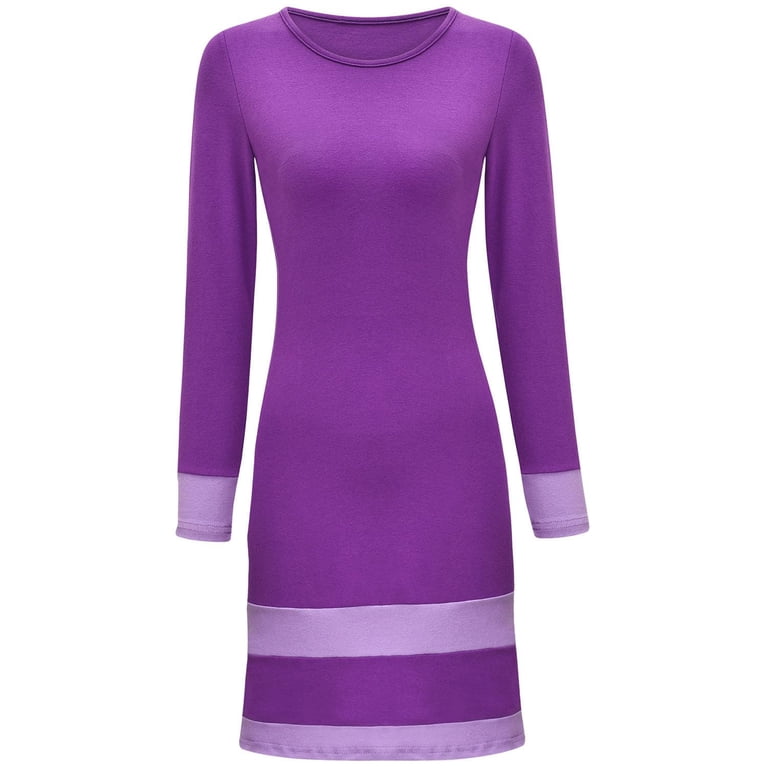 Daphne Costume for Adult Women's Purple Mini Dress Costumes with Cosplay  Accessoires Set