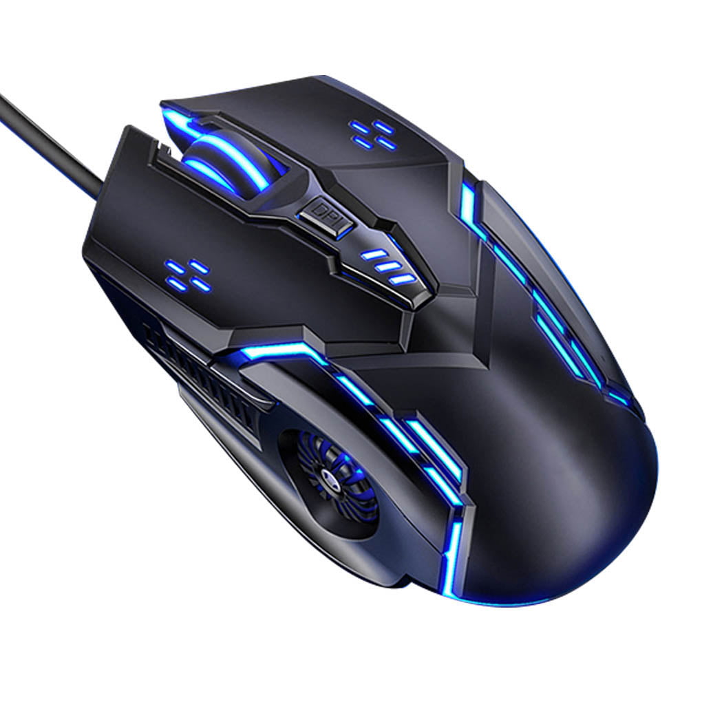 Silent 3 Button Adjustable DPI USB Wired Optical Gaming Mice Mouse For PC 