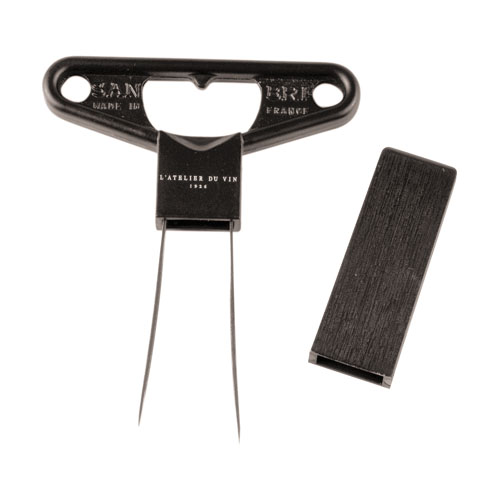 Black Twin Blade Corkscrew