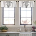 thumbnail image 3 of LALILO Kitchen Curtain Valance Colorful Dreamcatcher With Rod Pocket Window Curtain 52"x 18" Set of 2, 3 of 5