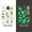 C, variant on St Patricks Day luminous Temporary Tattoos,Irish Festival Glow in The Dark Tattoos,St Patrick's Day Accessories clover Tattoo Sticker,Kiss Me I'm Irish Party | Shamrock Arts and Crafts 1 sheet