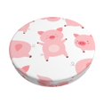 thumbnail image 1 of Balery Kawaii Pigs Fundas de asiento para taburete de bar redondo de tela de terciopelo ajustables que protegen de arañazos y manchas para sillas de 14 a 17 pulgadas.-12 inch, 1 of 7