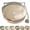 Gray-B, variant on Handwoven Cotton Rope Cat Bed with Soft Cushion, Round Cat Basket with Built-in Scratching Pad and Play Ball for Indoor Cats & Small Dogs