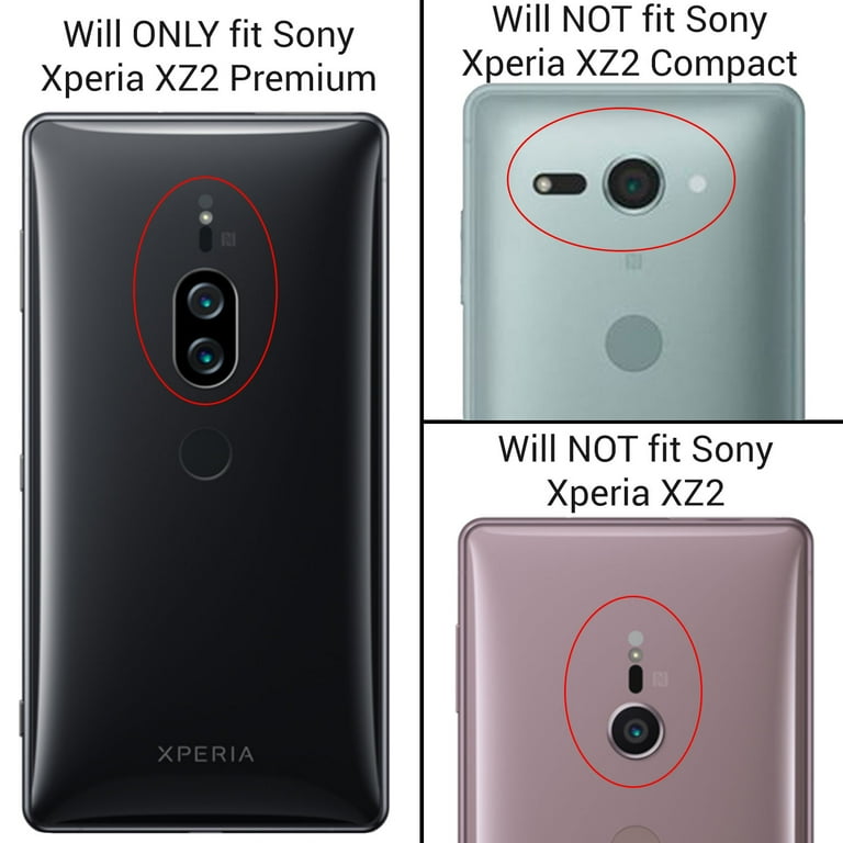 CoverON Sony Xperia XZ2 Premium Case, FlexGuard Series Soft