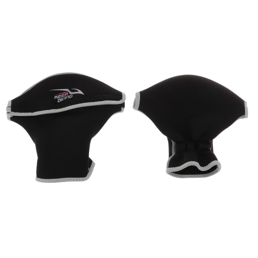 Paddle Gloves Kayak Gloves Hand Covers for Sea Kayaking, Canoeing - Black
