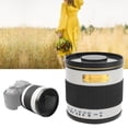 thumbnail image 4 of Camera Manual Focus Lens, Color Authenticity Long Distance Shootin Telephoto Mirror Lens Alloy Body For EF Mount, 4 of 8