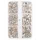 thumbnail image 2 of Uñas postizas, uñas postizas, regalos para mujeres, decoración de uñas en caja, joyas de diamantes de imitación, diamantes de imitación planos, joyas de uñas con luz celestial, diamantes de imitación, 2 of 2