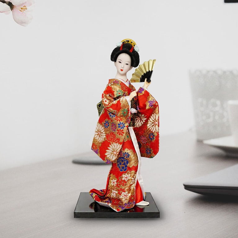kowaku Collectible Figurine, Miniature Asian Statue, Traditional