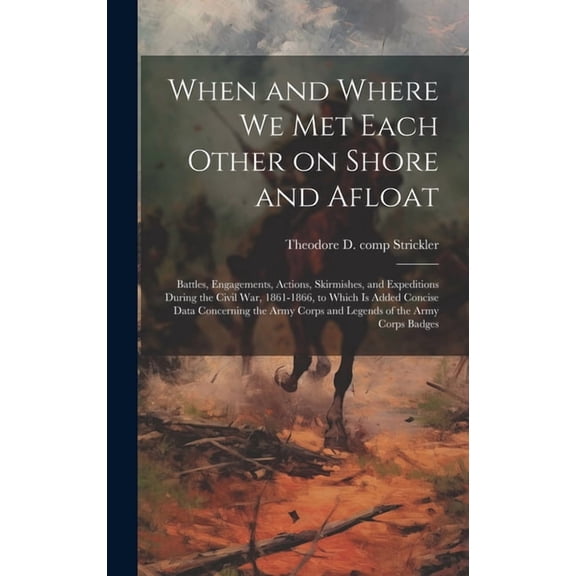 When and Where we met Each Other on Shore and Afloat: Battles, Engagements, Actions, Skirmishes, and Expeditions During the Civil War, 1861-1866, to Which is Added Concise Data Concerning the Army Cor