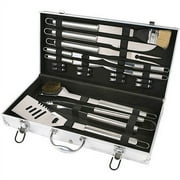 Chef's Basics Select 18pc Stainless Steel BBQ Set in Aluminum Case