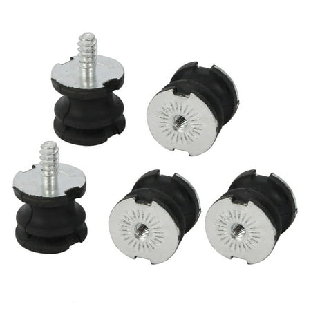 Unique Bargains 5 pcs Shock Absorber Cushion Replacement for 268 Weedeater Trimmer Edger