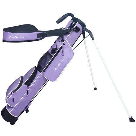 RUTHNISSILLC Golf Stand Bag Lightweight Golf Easy Carry Bag with Padded Strap,Durable Pitch n Putt Golf Bag Practice Ranger Sunday Golf Bag for Men&Women