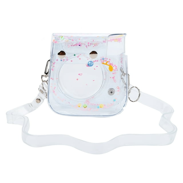 Tbest Étui pour Appareil Photo en PVC, Sac pour Appareil Photo Mini Sac pour Appareil Photo Étui en PVC Élégant pour Appareil Photo Instax Mini 11/9/8