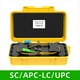 thumbnail image 3 of Caja de Lanzamiento de OTDR de Fibra Óptica, Cable de Extensión de Prueba de Fibra Óptica, Eliminador de Puntos Muertos, Herramienta de Prueba de Cable de Fibra Óptica A, 3 of 6